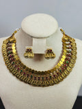 Coin necklace two layer