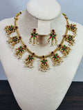 Flower Design with pearl detailing
