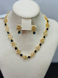 Sapphire Blue AD Stone Necklace