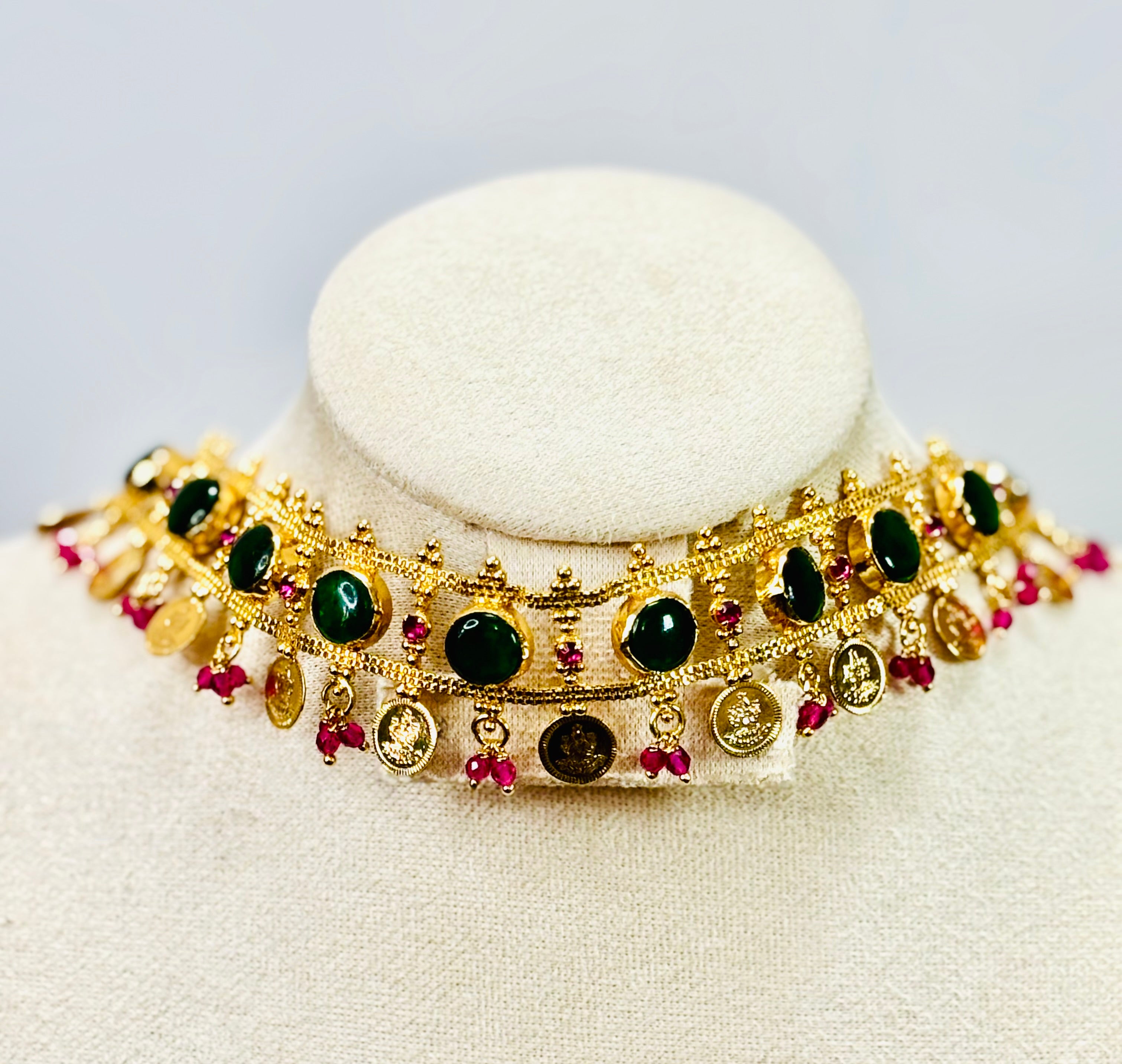 Lakshmi Palakka Choker -KJ-GP023