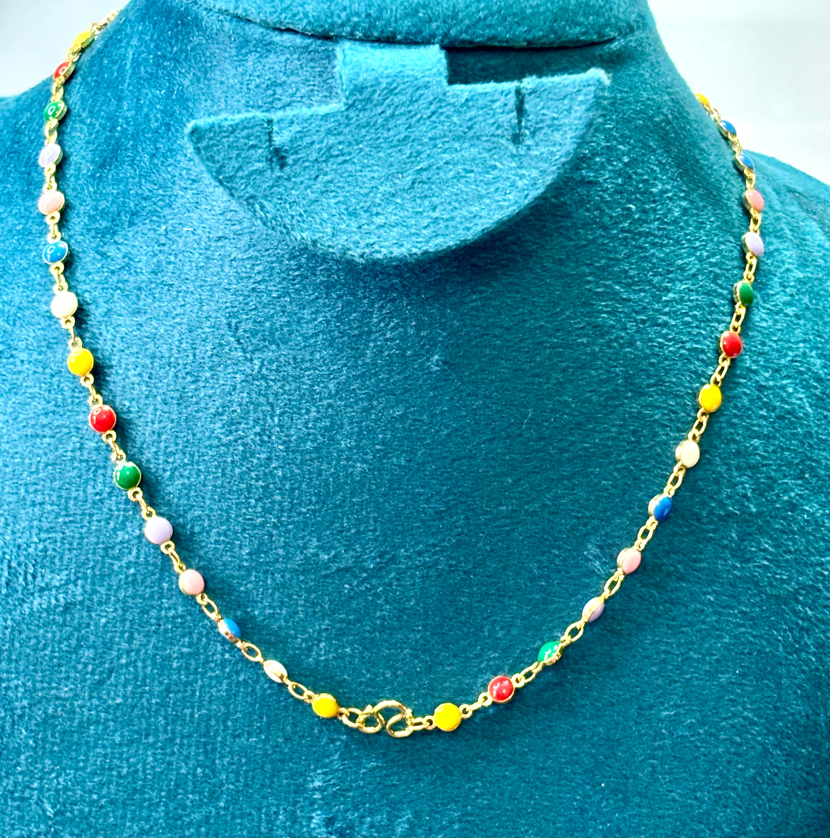 Multicoloured Kids Chain -KJ- C1005
