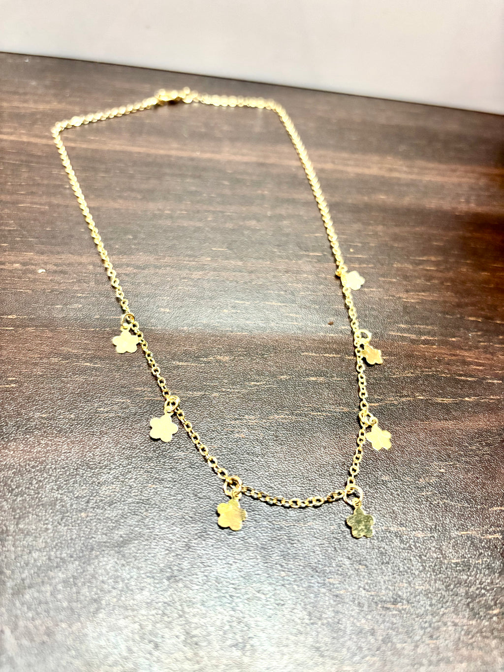 Flower Charms Chain -KJ-GP101