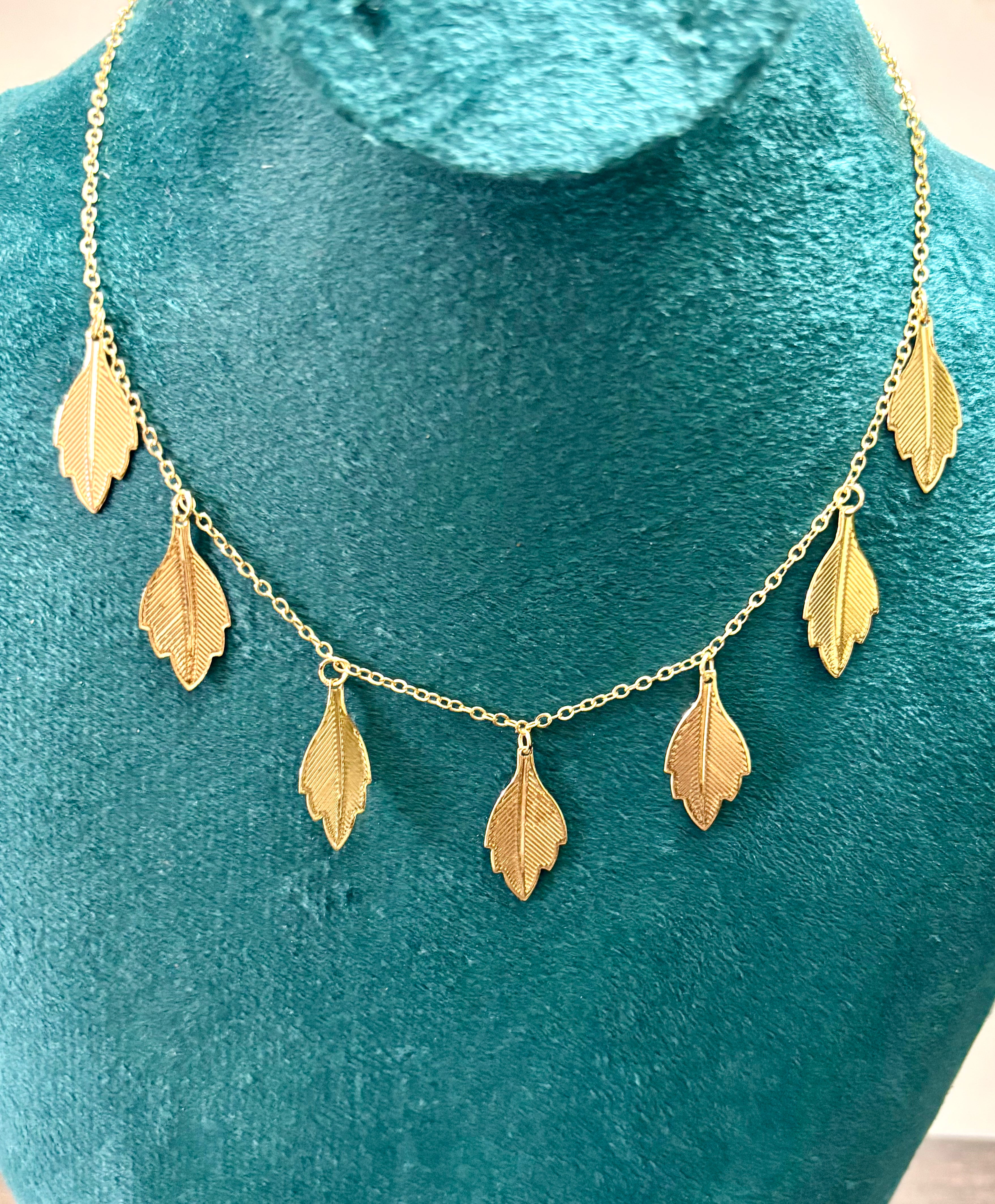 Anti Tarnish Leaf charms -KJ- GP103