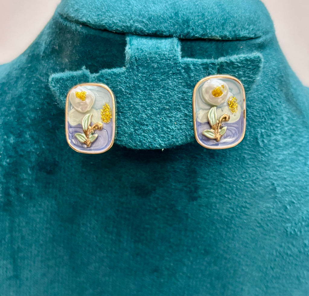 Anti Tarnish Earrings- KJ- AT002