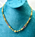 Fancy Crystal stone Ball chain -KJ-GP045