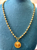 Guruvayoorappan Locket with Ball chain -KJ- GP071