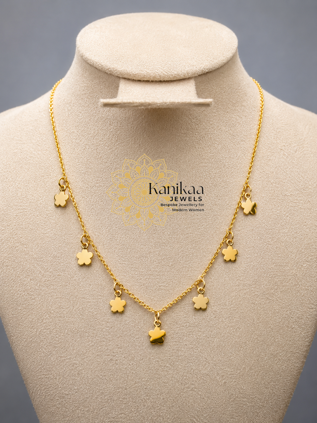 Flower Charms Chain -KJ-GP101